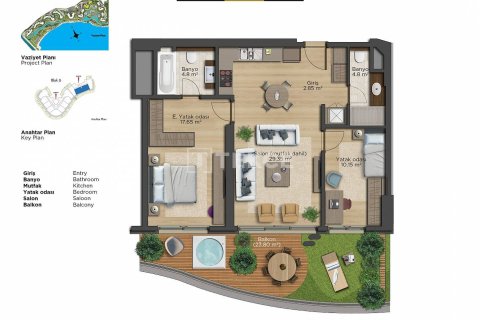 4+1 Appartement à Istanbul, Turkey No. 11154 7