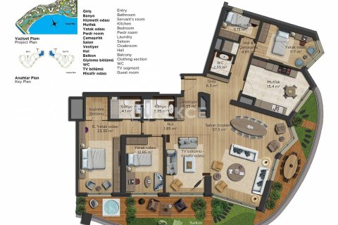 4+1 Apartment en Istanbul, Turkey No. 11154 19