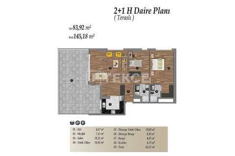 2+1 Apartment en Istanbul, Turkey No. 11179 5