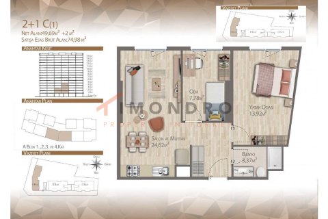 4+1 Appartement à Zeytinburnu, Turkey No. 17205 7