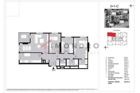 4+1 Apartment in Bahcelievler, Turkey No. 17301 30