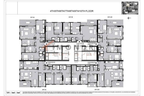 4+1 Appartement à Bahcelievler, Turkey No. 17301 23