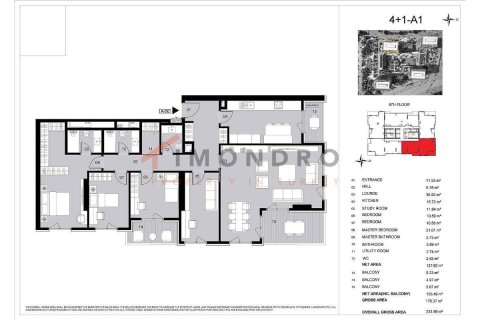 4+1 Appartement à Bahcelievler, Turkey No. 17301 27