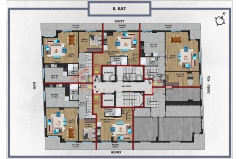 4+1 Appartement à Antalya, Turkey No. 16770 11