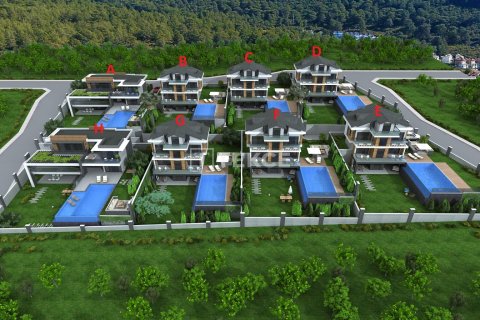 4+1 Villa en Fethiye, Turkey No. 12363 10