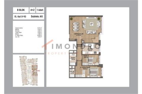 4+1 Apartment en Maltepe, Turkey No. 21472 18