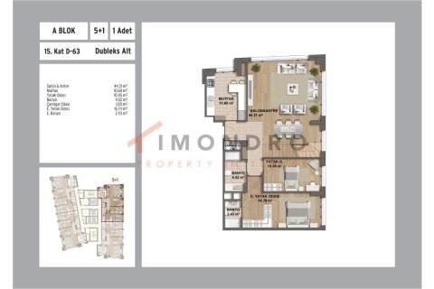 4+1 Apartment en Maltepe, Turkey No. 21472 12