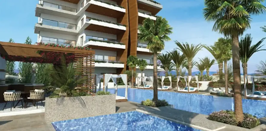 4 dormitorios Penthouse en Germasogeia, Cyprus No. 32829