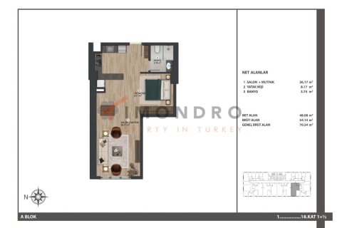 3+1 Appartement à Bagcilar, Turkey No. 17790 14