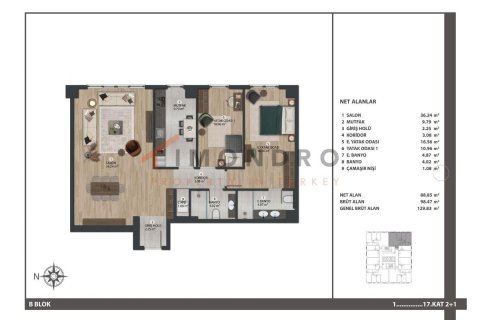 3+1 Apartment en Bagcilar, Turkey No. 17790 10