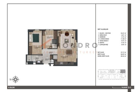 2+1 Appartement à Bagcilar, Turkey No. 17791 14