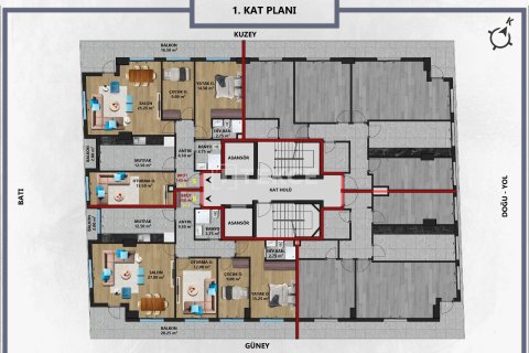 4+1 Penthouse à Antalya, Turkey No. 14444 4