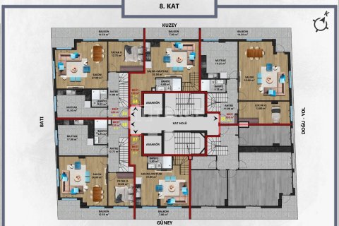 4+1 Penthouse à Antalya, Turkey No. 14444 11