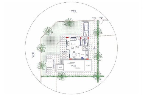 Вилла 3+1 в Аланья, Турция №92192 19