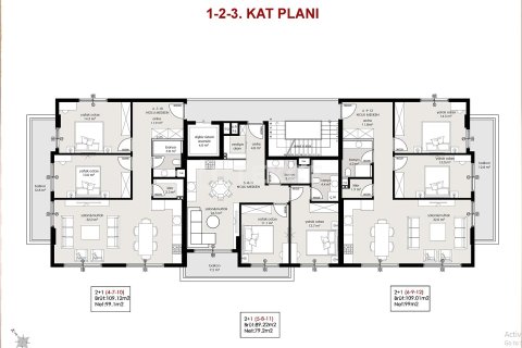 3+1 Penthouse à Alanya, Turkey No. 20766 18