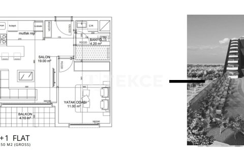 2+1 Apartment in Aksu, Turkey No. 20763 2