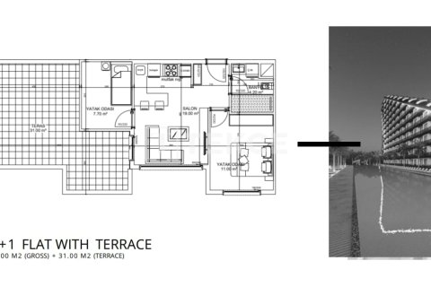 2+1 Apartment en Aksu, Turkey No. 20763 22