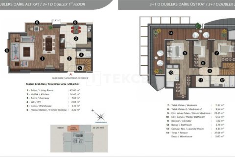 2+1 Apartment en Istanbul, Turkey No. 12694 2