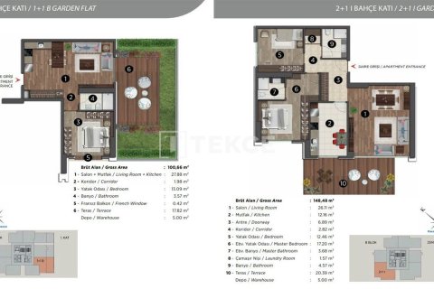 2+1 Apartment en Istanbul, Turkey No. 12694 6