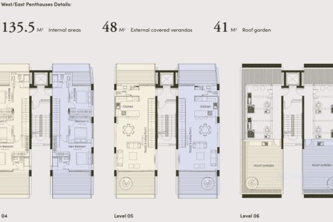 3 dormitorios Apartment en Germasogeia, Cyprus No. 36811 8