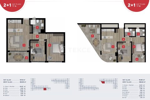 2+1 Apartment in Izmir, Turkey No. 71872 22