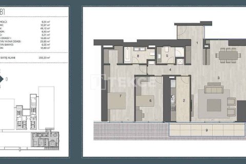 2+1 Appartement à Istanbul, Turkey No. 11173 14