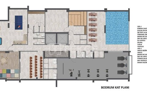 Пентхаус 2+1 в Газипаша, Турция №11422 10