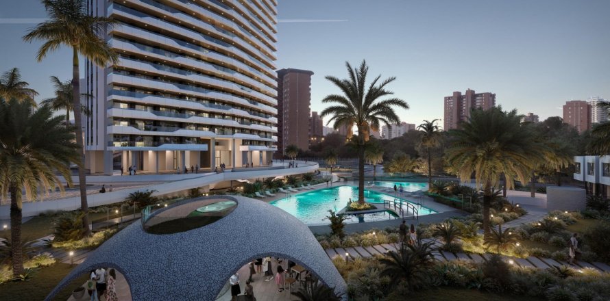 3 dormitorios Apartment en Benidorm, Spain No. 27883