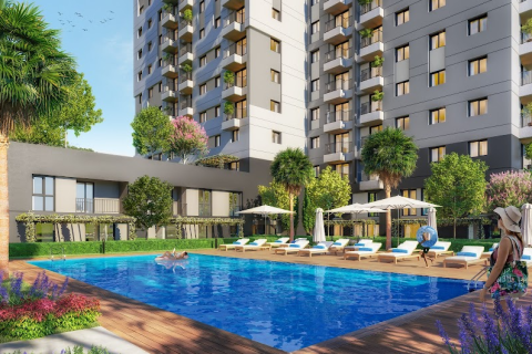 1+1 Apartment en Istanbul, Turkey No. 16292 1