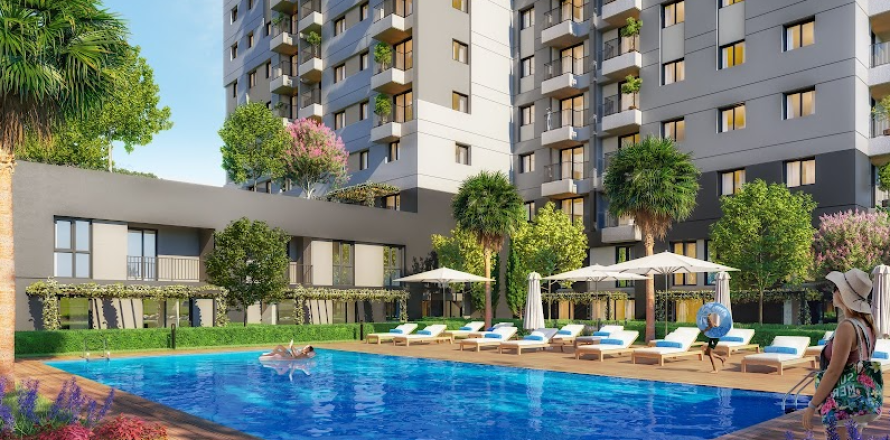 1+1 Apartment en Istanbul, Turkey No. 16292