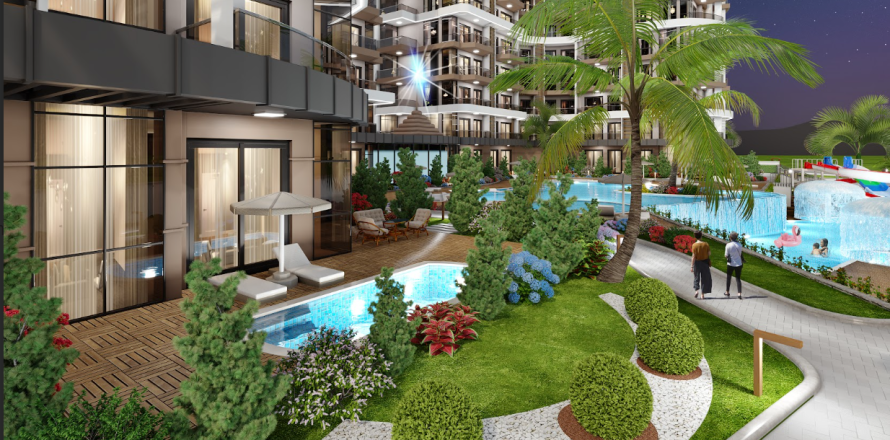 2+1 Penthouse en Konakli, Turkey No. 13663