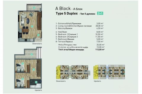 2+1 Appartement à Antalya, Turkey No. 11710 19