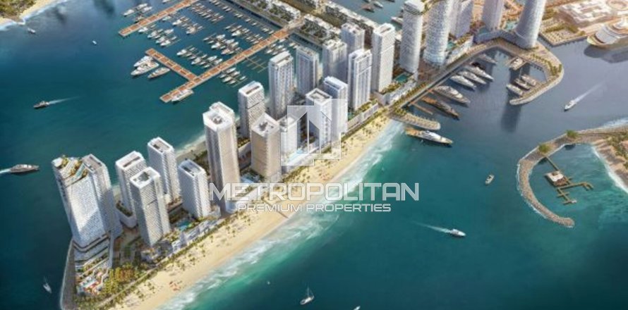 Пентхаус с 8 спальнями в EMAAR Beachfront, ОАЭ №5210