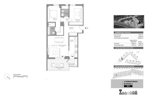 2 bedrooms Penthouse in Malaga, Spain No. 88364 9