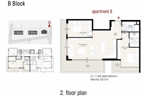 2+1 Apartment in Alanya, Turkey No. 10952 10