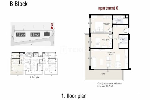 2+1 Apartment in Alanya, Turkey No. 10952 7