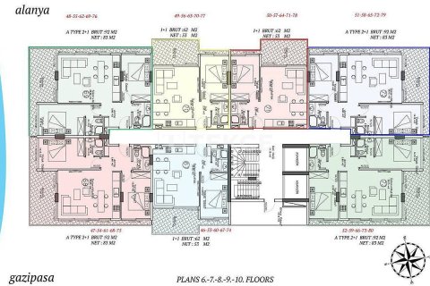 Пентхаус 3+1 в Аланья, Турция №10918 23