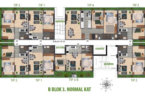 2+1 Apartment en Istanbul, Turkey No. 17578 30