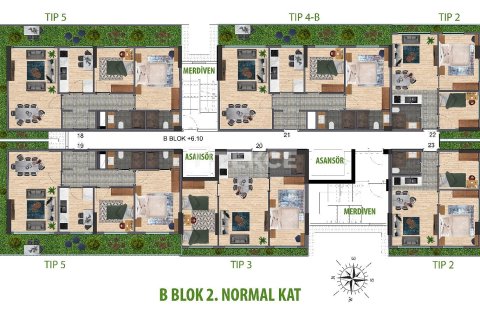 2+1 Apartment en Istanbul, Turkey No. 17578 6