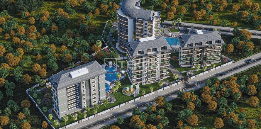 5+1 Penthouse à Alanya, Turkey No. 11661