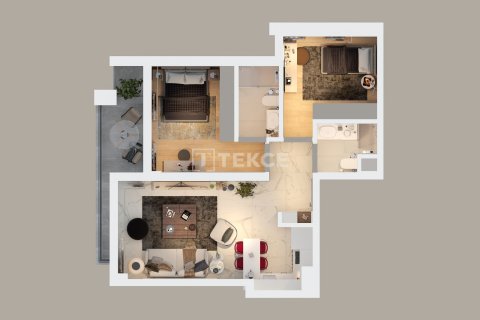 2+1 Apartment en Antalya, Turkey No. 13508 28