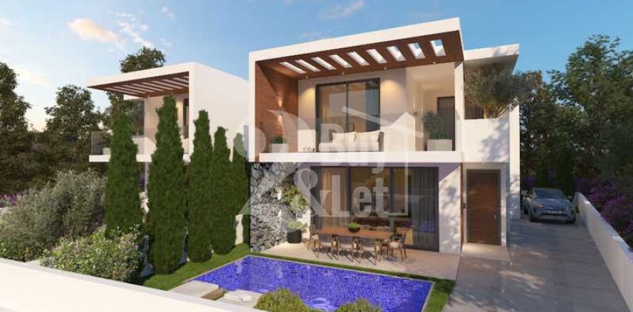 4 bedrooms Villa in Geroskípou, Cyprus No. 74850