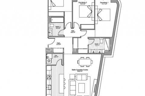 3 dormitorios Apartment en Torremolinos, Spain No. 26799 10