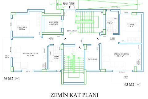 3+1 Penthouse à Antalya, Turkey No. 13729 20