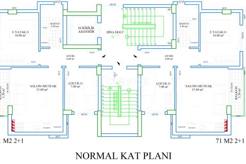 3+1 Penthouse in Antalya, Turkey No. 13729 17