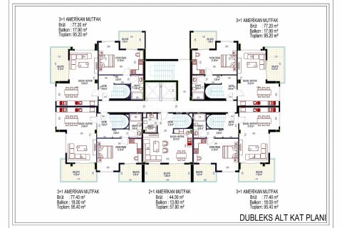 3+1 Appartement à Alanya, Turkey No. 10928 5