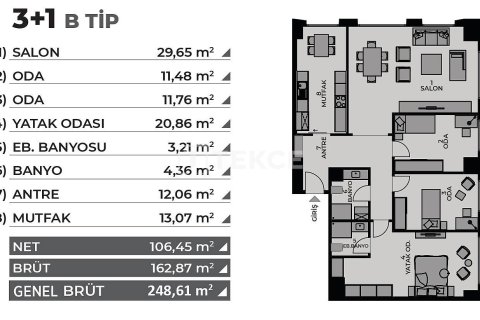 4+1 Apartment en Istanbul, Turkey No. 11231 27