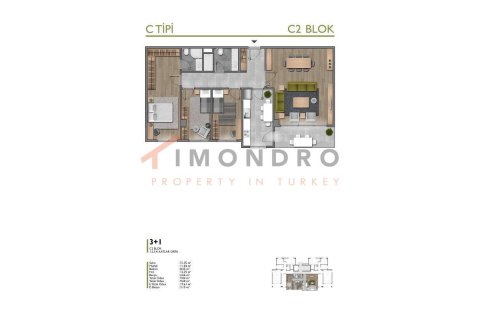 3+1 Apartment en Basaksehir, Turkey No. 16971 12