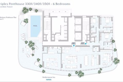 6 dormitorios Apartment en Limassol, Cyprus No. 65116 19