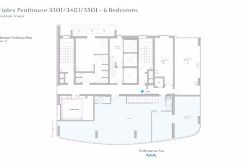 6 dormitorios Apartment en Limassol, Cyprus No. 65116 21